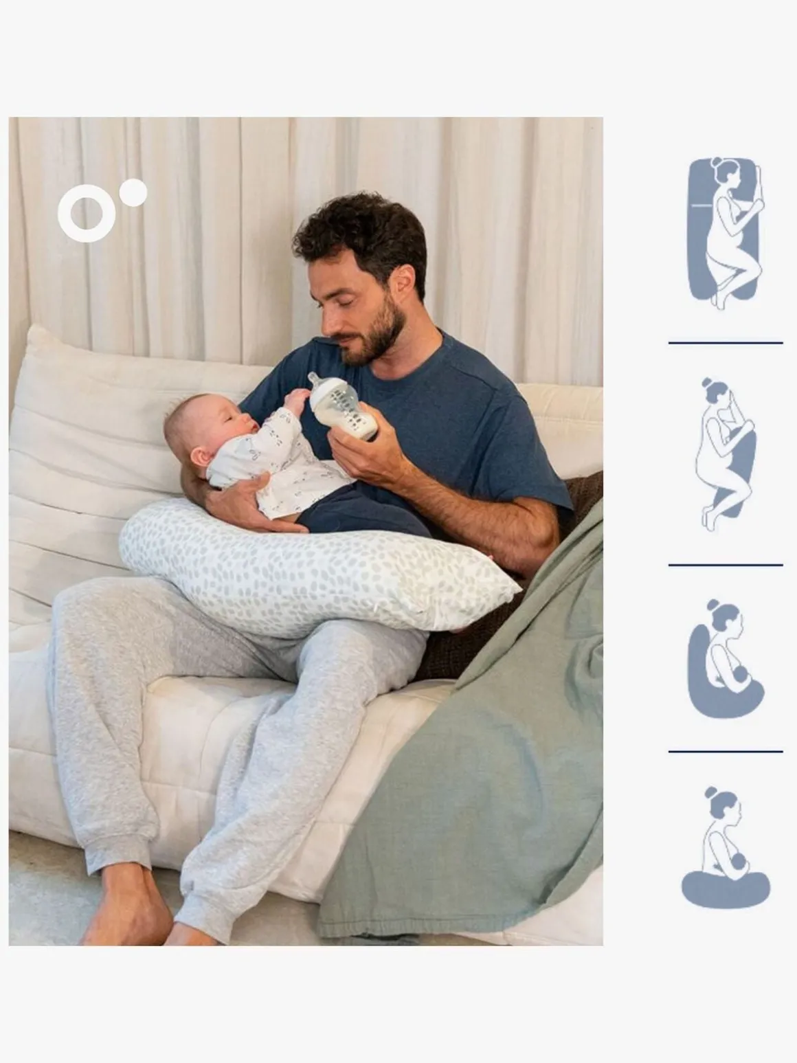 Doomoo Graviditetspude Maxi, Løvgrøn