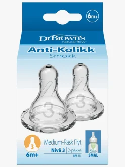 Dr Brown's Option+ Smal Hals Sut 6m+