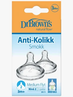 Dr. Brown's Option+ Sut Bred Hals 3m+