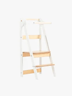 Duck Woodworks Sammenklappeligt Læringstårn, Hvid
