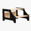 Duck Woodworks Skammel, Sort