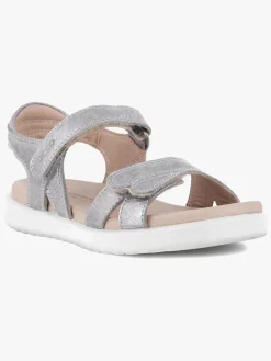 Ecco Flora Sandaler, Silver Iridescent