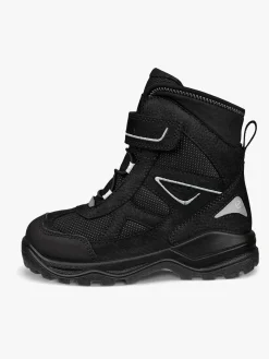 Ecco Snow Mountain WP 1V Vinterstøvler Jr, Sort