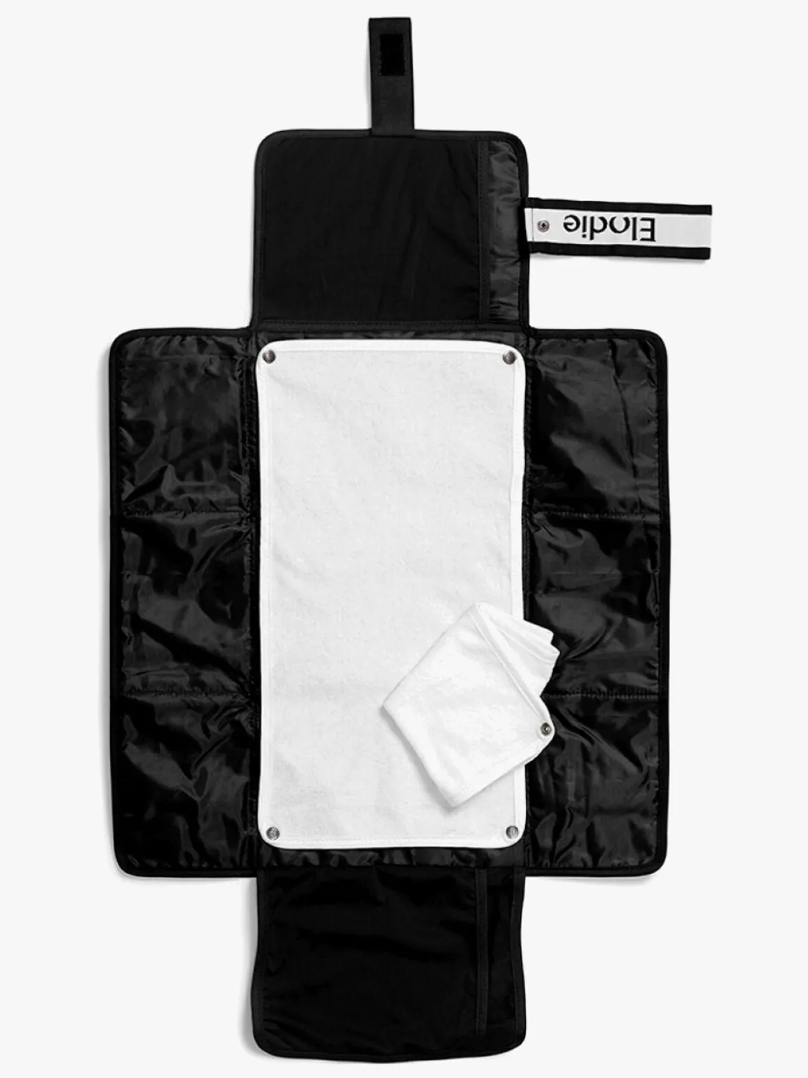 Elodie Bærbar Puslepude, Black