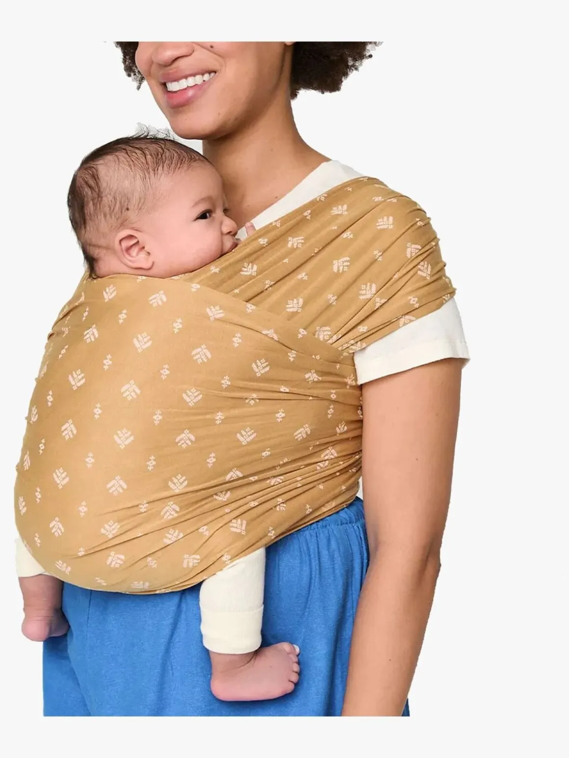 Ergobaby Aura Wrap Knit Strækvikle, Camel Harvest