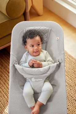 Ergobaby Evolve 3-in-1 Skråstol Mesh, Light Grey