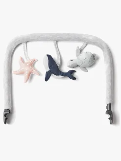 Ergobaby Evolve 3-in-1 Skråstol inkl. legetøjsbøjle, Midnight Blue