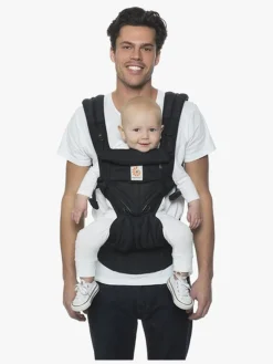 Ergobaby Omni 360 Cool Air Bæresele, Sort