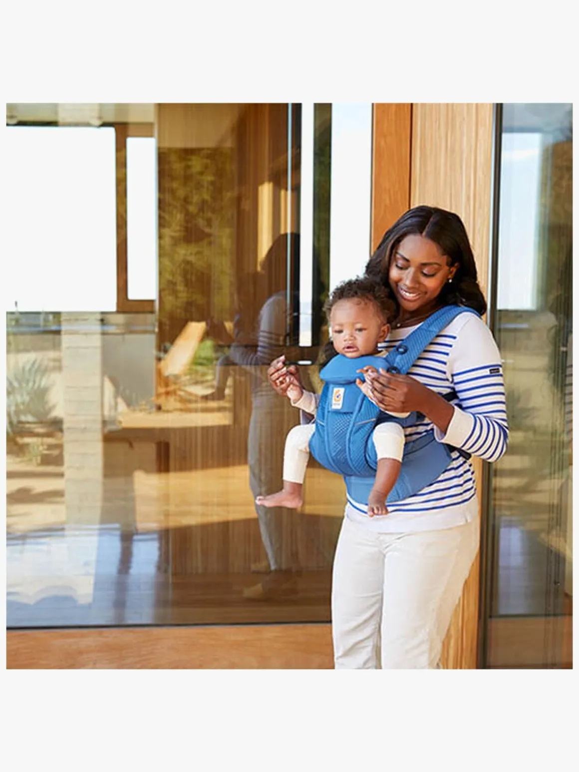 Ergobaby Omni Breeze Bæresele, Sapphire Blue