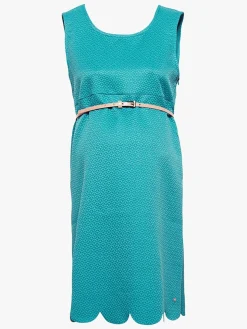 ESPRIT Jacquard Kjole, Evergreen