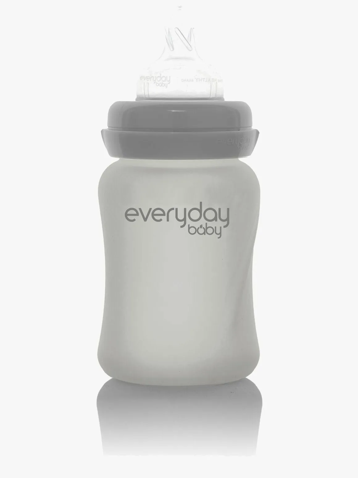 Everyday Baby Sutteflaske Glas 150 ml, Grå
