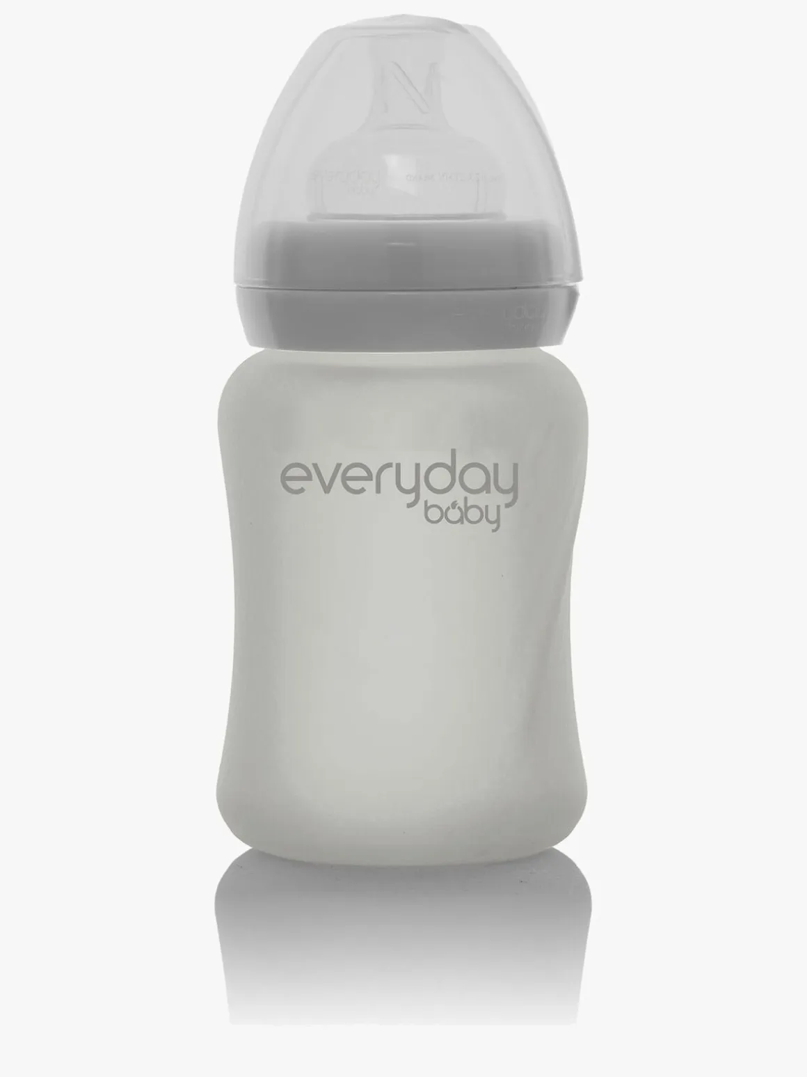 Everyday Baby Sutteflaske Glas 150 ml, Grå