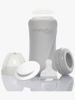 Everyday Baby Sutteflaske Glas 240 ml, Grå