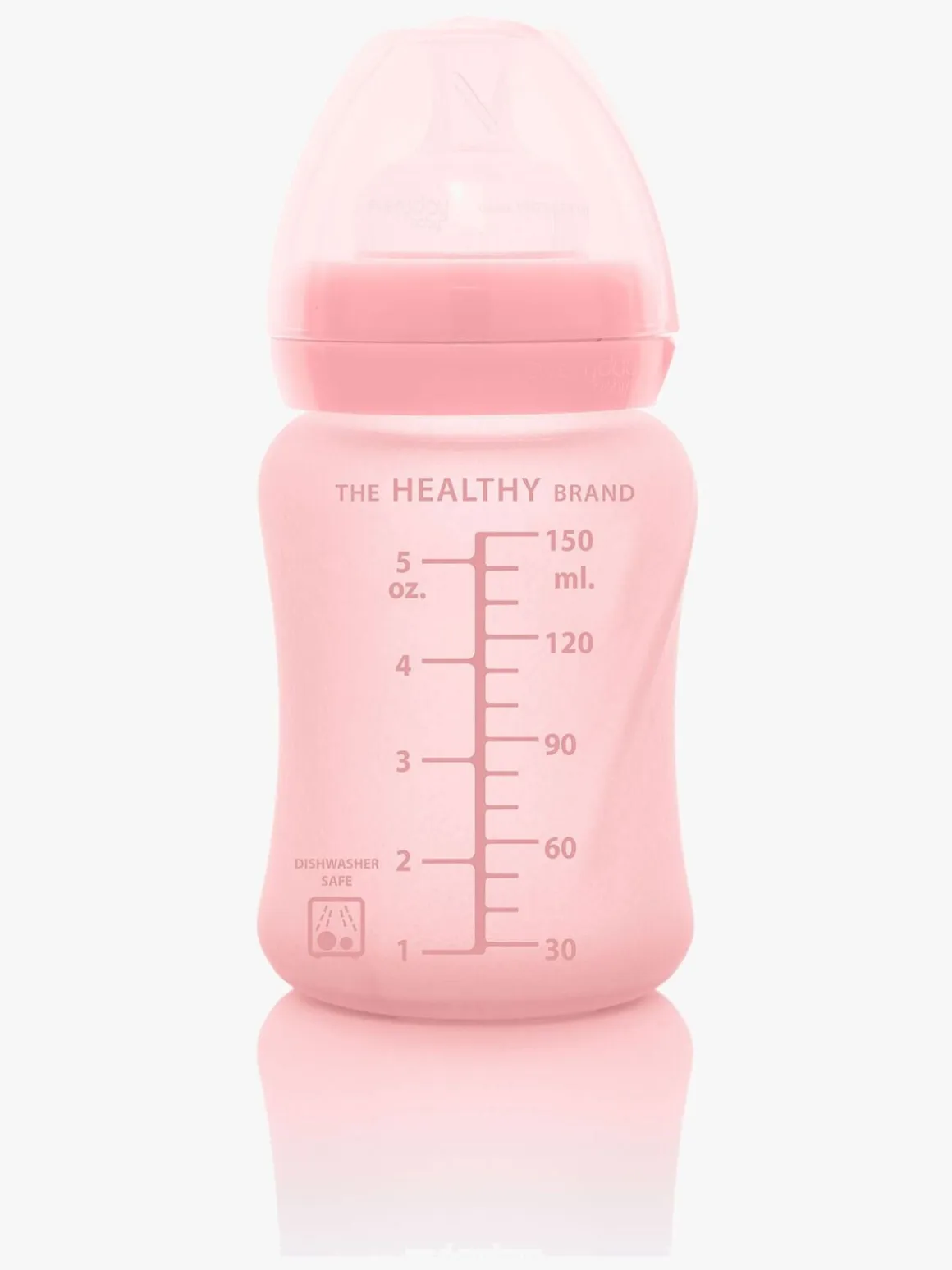 Everyday Baby Sutteflaske Glas 150 ml, Lyserød