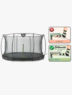 EXIT Silhouette Trampolin 366cm, Black