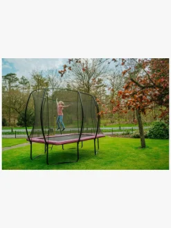 EXIT Silhouette Trampolin inkl. Sikkerhedsnet 244x366 cm, Pink