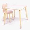 Family-SCL Kanin Bord & Stol Sæt, Pink