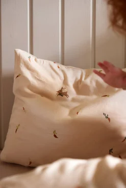 FILIBABBA  GOTS-certificeret Sengesæt 100 x 70 Tremmeseng, Carrot Thief