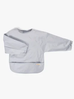 FILIBABBA Langærmet Hagesmæk, Pearl Blue