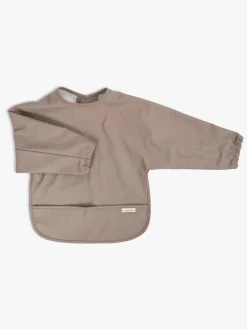 FILIBABBA  Langærmet Hagesmæk, Warm Grey