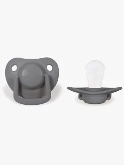 FILIBABBA Sut 0-6m 2-pak, Dark Grey