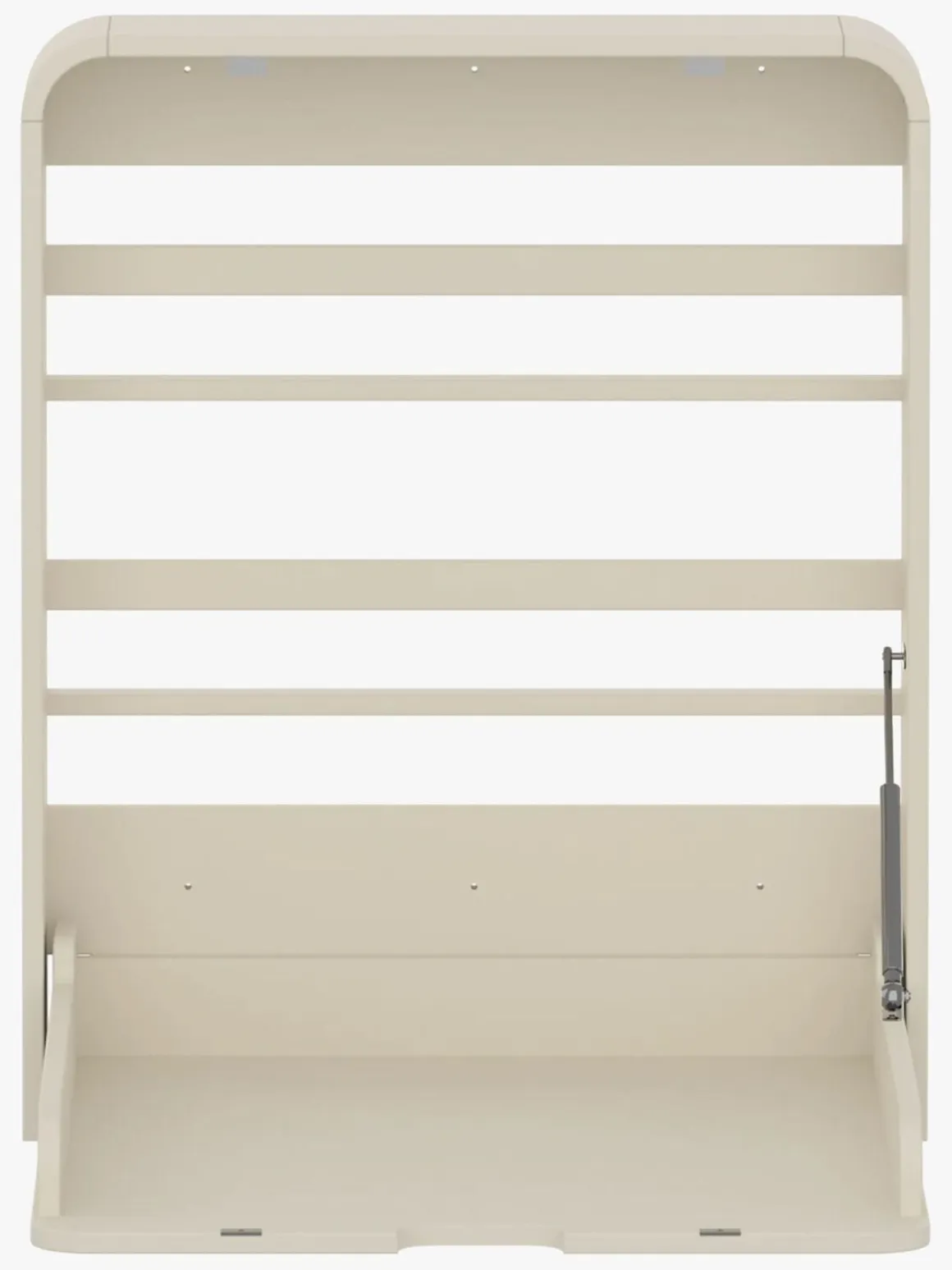 Flexa Nova Væghængt Puslebord, Cream