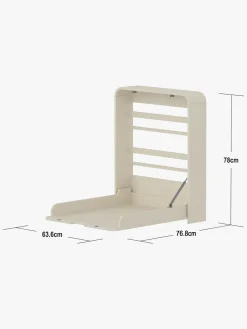 Flexa Nova Væghængt Puslebord, Cream