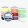 Foam Clay Blandede Farver Glitter