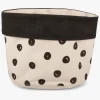 Form Living Opbevaringskurv Prikket Stor, Beige/Sort