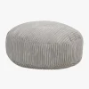 Furini Classic Tiny Puf, Lysegrå