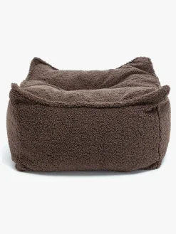 Furini Nila Puf Bouclé, Mørkebrun