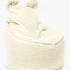 Furini Yogi Sækkestol Bouclé, Creme