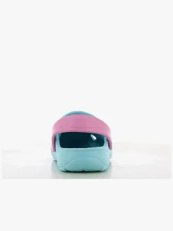 Gabby's Dollhouse Clogs, Turkish Blue/Fuchsia