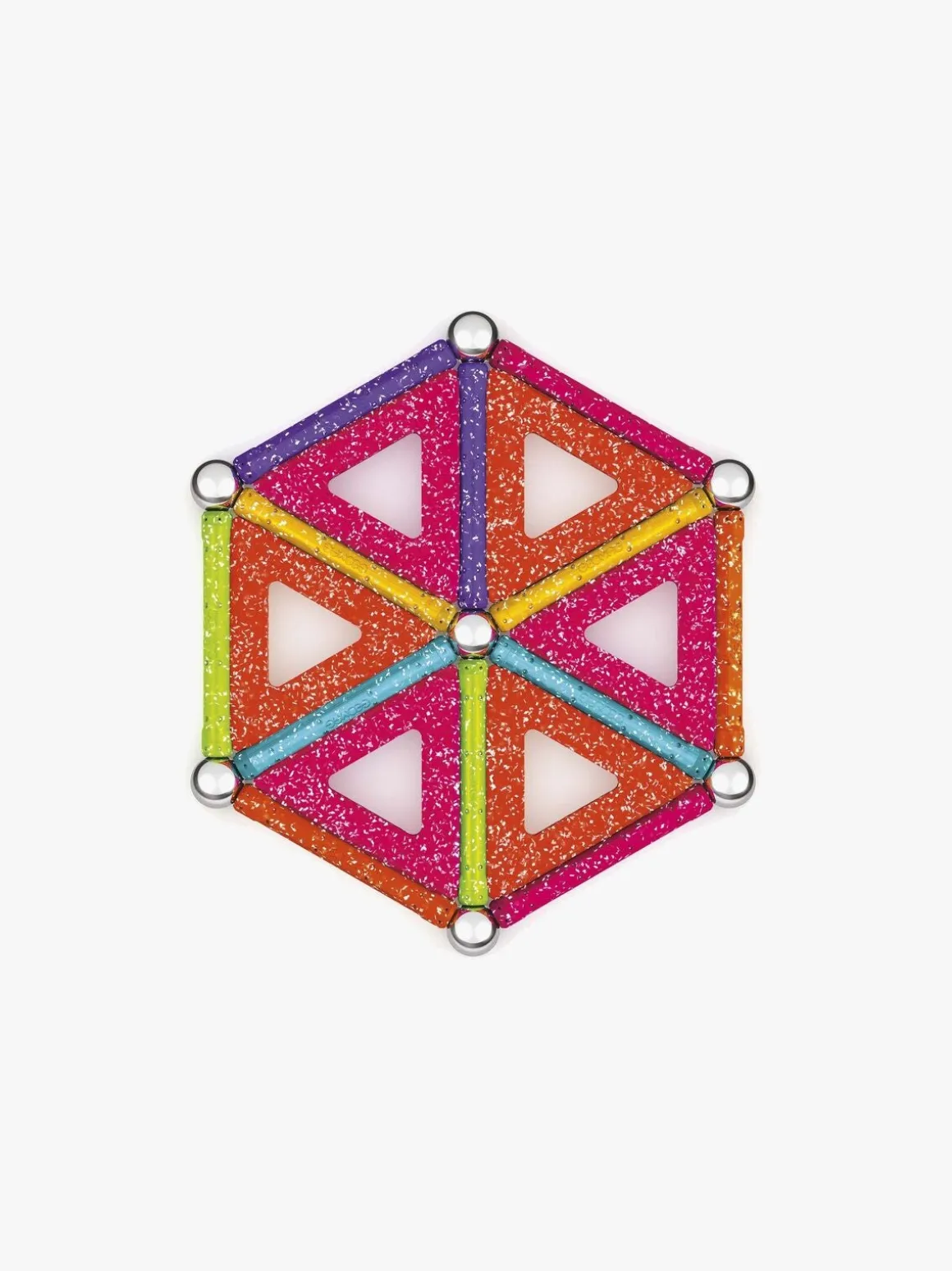 Geomag Supercolor & Glitter Panels Byggesæt 2-pak 87 Dele