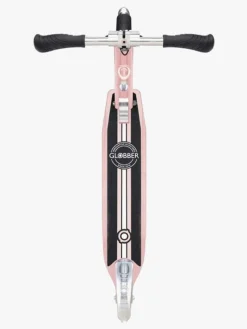 Globber Flow Element Lights Chrome Finish Løbehjul, Rose Gold