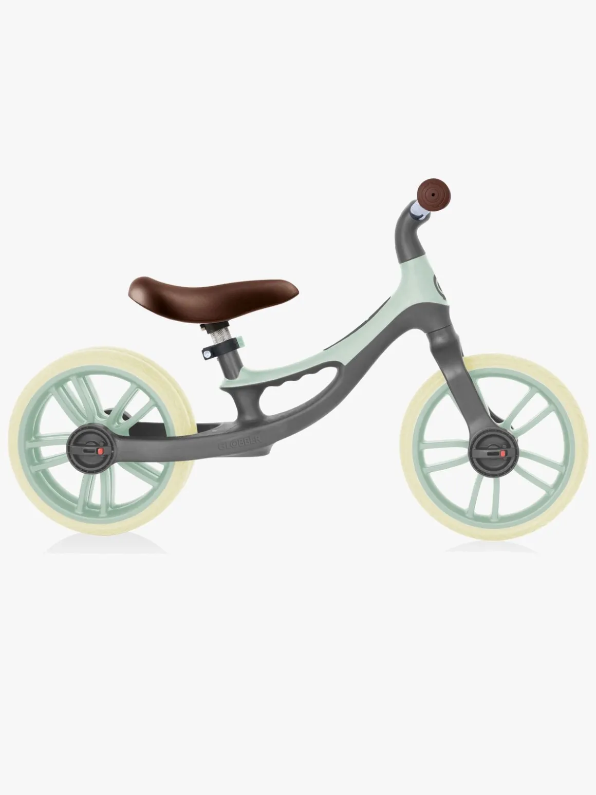 Globber Go Bike Elite Duo Løbecykel, Grå