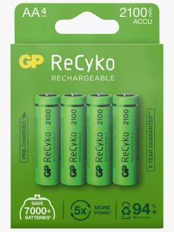 GP Batterier ReCyko AA 4-pak