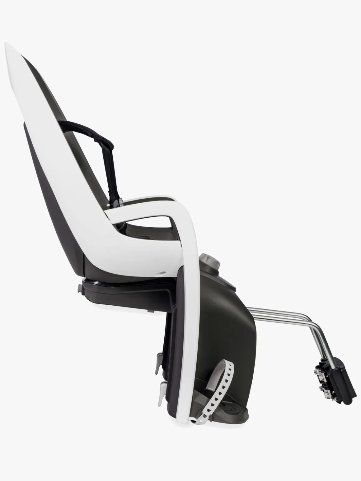 Hamax CARESS Cykelstol inkl. Låsbar Stelmontering, Grey/White/Mint