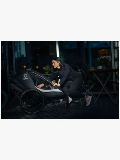 Hamax Cocoon Cykelanhænger, Grey/Black