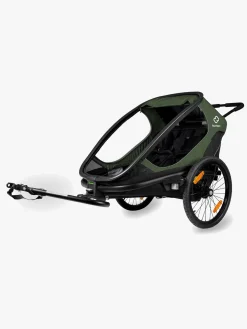 Hamax Outback Cykelanhænger, Green/Black