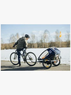 Hamax Outback Reclining Cykelanhænger, Navy/White