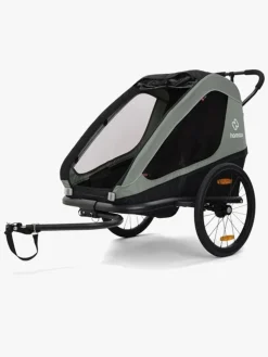 Hamax Traveller Cykelanhænger, Khaki Green/Black
