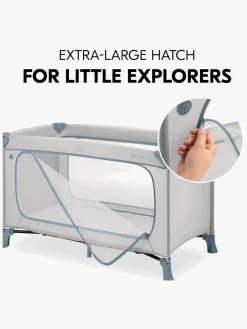 Hauck Dream N Play Plus Weekendseng, Dusty Blue