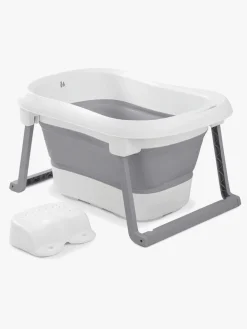 Hauck Wash N Fold Badekar L, White/Stone