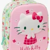 Hello Kitty 3D Mini Rygsæk 6L, Lyserød/Grøn