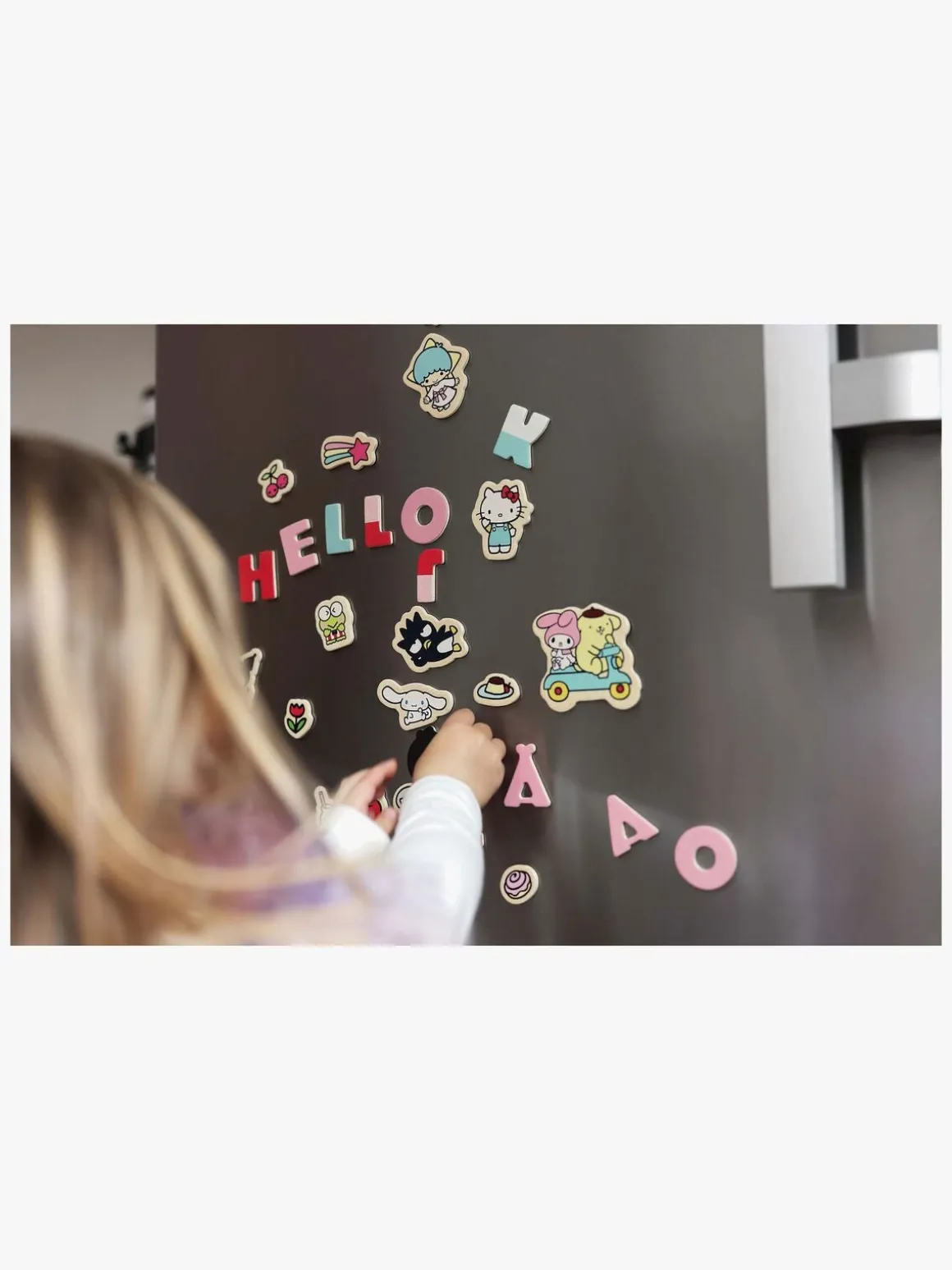 Hello Kitty Magnet Bogstaver og Figurer