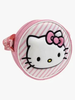 Hello Kitty Skuldertaske, Lyserød/Hvid
