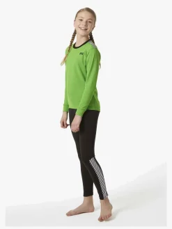 Helly Hansen JR Lifa Active Skiundertøj, Clover