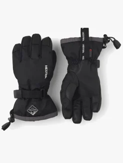 Hestra Gauntlet Czone JR Handsker, Sort/Grafit
