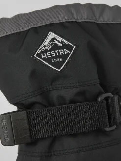 Hestra Gauntlet Czone JR Handsker, Sort/Grafit